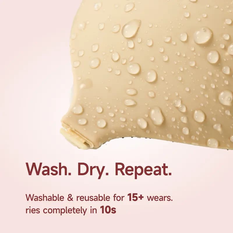 PUFF washable reusable adhesive bra